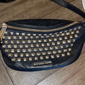 Michael Kors leather fanny pack